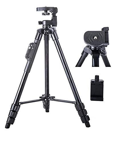 TMG VCT 5218 Smartphone and DSLR Camera Tripod with Wireless Bluetooth Remote Control (Yunteng)