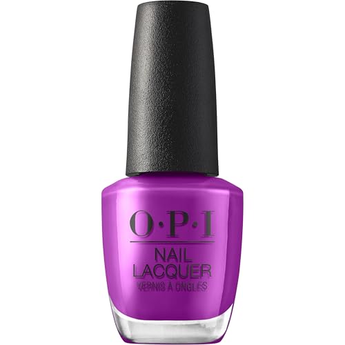 OPI Nail Lacquer Ultra Violet Daze | Semi-Sheer Bright Warm Orchid Purple Crme Chip Resistant Nail Polish | Trip to the Brite Side | Summer 2026 Collection