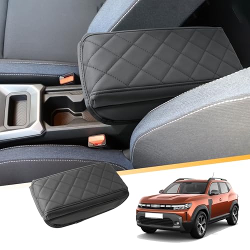 LFOTPP Centre Armrest Armrest Lid Cover Scratch Protection Centre Console Box Cover PU Leather Thicker for Dacia Duster III from 2024 2025 2024 Interior Accessories (Thicker) LFOTPP Centre Armrest Armrest Lid Cover Scratch Protection Centre Console Box Cover PU Leather Thicker for Dacia Duster III from 2024 2025 2024 Interior Accessories (Thicker)