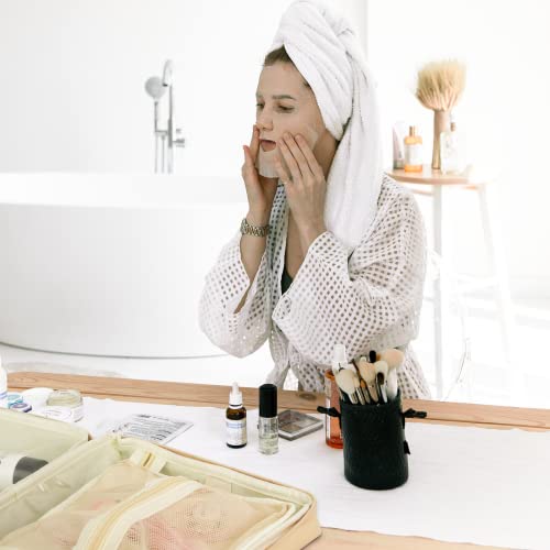 Amovee Toiletry Bag For Women Travel Use, Travel Bag For Make Up Organizers And Storage, Hanging Toiletry Bag As A Gifts For Women Who Have Everything, Bag Organizer Perfect For Traveling Women & Girl #TOP4