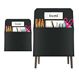Flickzy 2 Pack Chair Pockets for Classrooms, 16 x 19 inch Pocket Chart Back of Chair...
