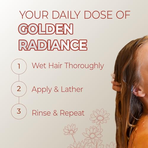 Grisi Manzanilla Gold Extra Lightening Shampoo with Chamomile Extract & Turmericfor Naturally Brighter, Soft & Luminous Hair | Extra Lightening Formula for Radiant Blonde Shine – 13.5 Fl Oz | 2-Pack