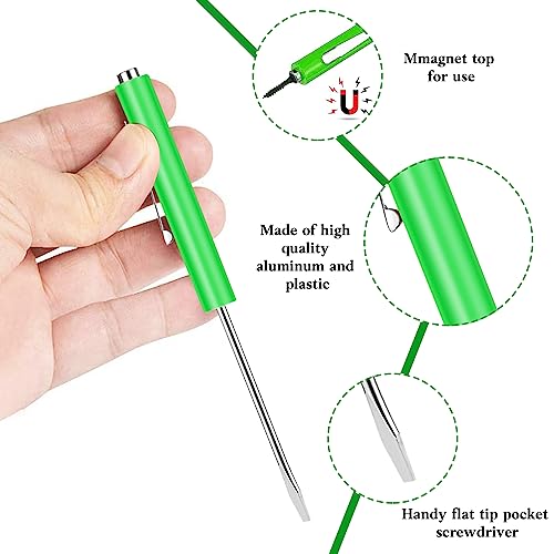 6 Pcs Magnetic Pocket Screwdrivers