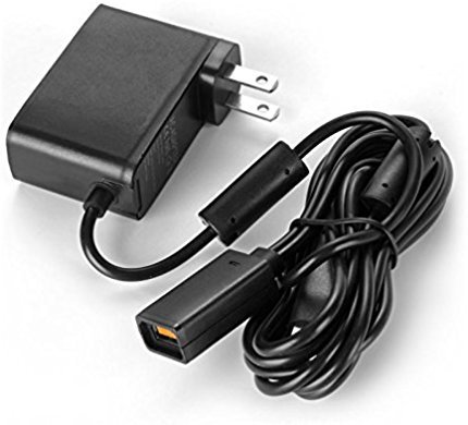 Vseer Kinect Usb Ac Adapter Power Supply Cable Cord Replacement Adapter For Mircosoft Xbox 360 Kinect Sensor System,Black #TOP1