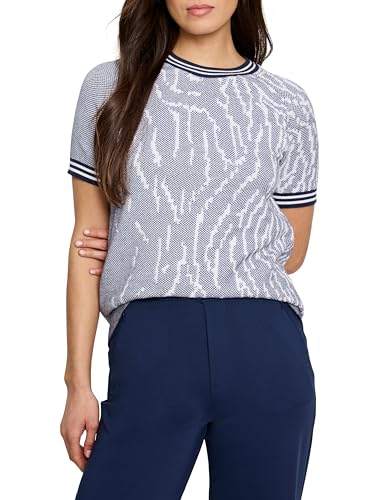 NIC+ZOE Women's Demi Jacquard Sweater Tee2