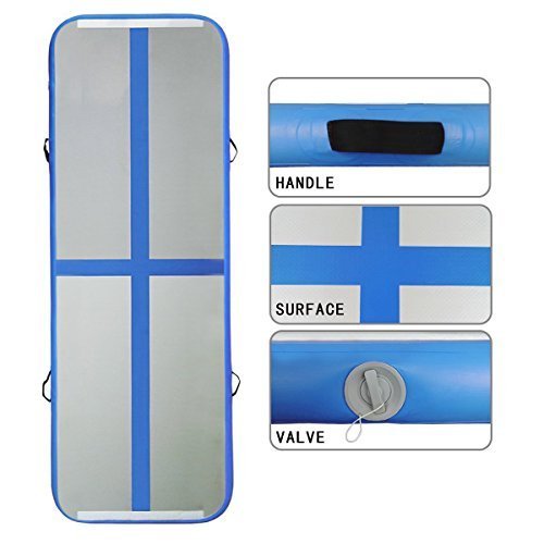 Amazon | 5mタンブリングマット体操エアトラックツールヨガマットPvc