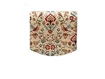 Classic Home Store Flower & Birds Polycotton Single Chairback Sofa Furniture Antimacassar (Cream)