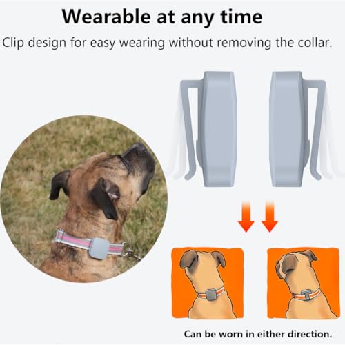 Dog Training Collar with Remote Controller - E Collar for Dogs Training Small, Medium, Large Dog Training, Waterproof Dog Collar, Rechargeable Dog Training & Behavior Aids Dog Accessories - Image 6