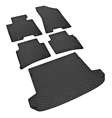 LiYaBaiHuo Kofferraummatte Für Kia Sportage LWB NQ5 2020-2025 - Wasserdichte Laderaummatte In Schwarz