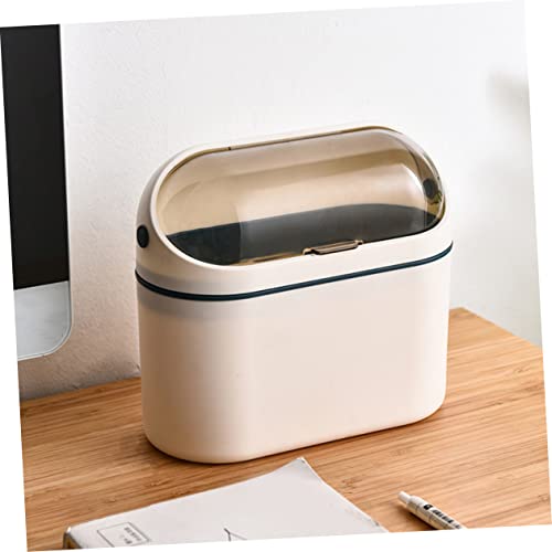 Caneca pequeña para basura de escritorio y pared miniatura 6