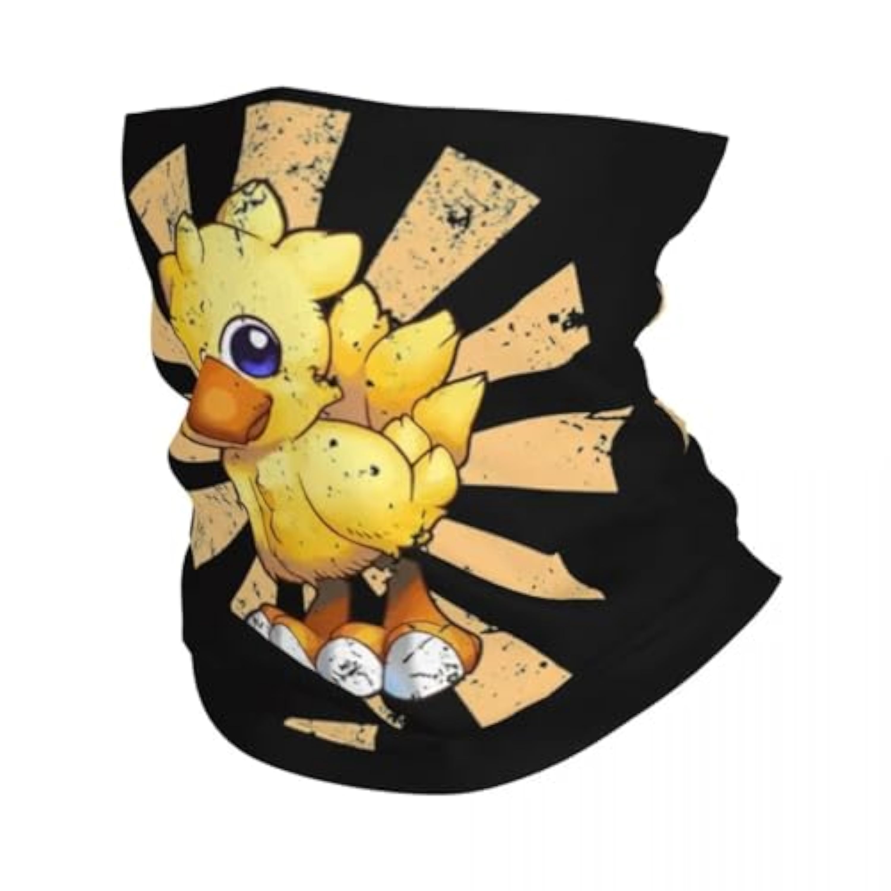 EEAAUUWE Chocobo - Bandana retro japonesa Final Fantasy para invierno, calentador de cuello para hombre, a prueba de viento, bufanda para la cara, bufanda para senderismo, diadema