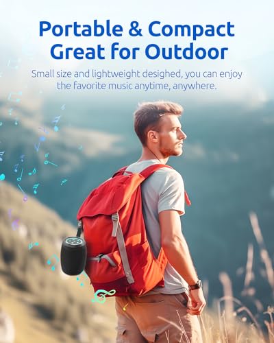Portbor Bluetooth Speaker, Portable Wireless thumb #2