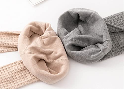 Toddler Kids Baby Girls Boys Cotton Thick Lined Warm Leggings Stretchy Basic Harem Pants Sweatpants for4