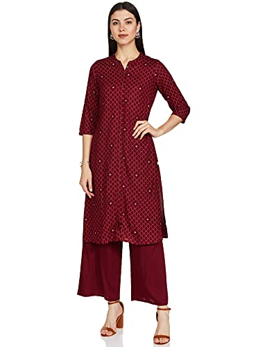 Image of Women Kurta Palazzo Set