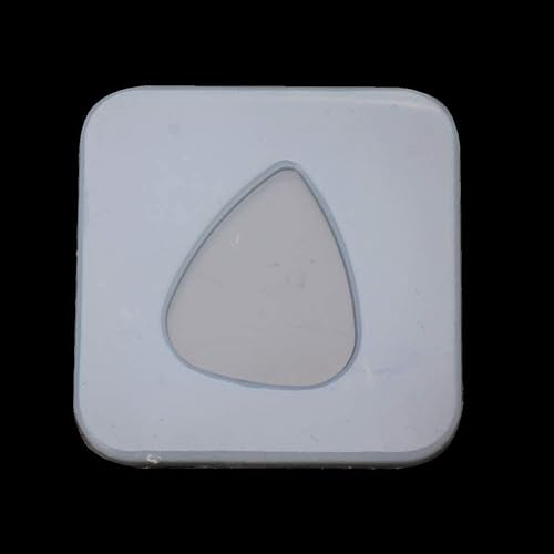 Miniatura 2 de Szecl - 5 piezas de púas de guitarra, molde de resina, triángulo geométrico, púa de plectro, molde de silicona, herramienta de fabricación de