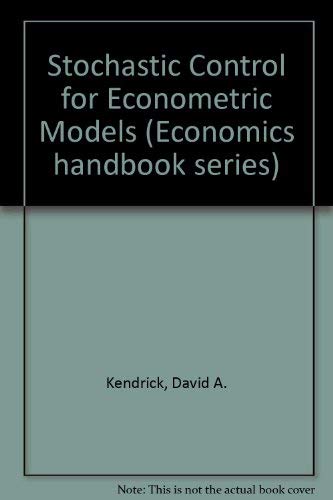Buy Stochastic Control for Econometric Models — BookShops.in