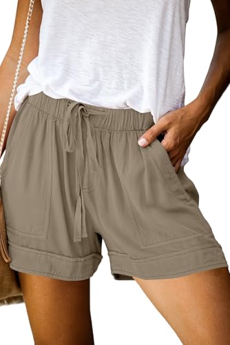 Amazon.com: KISSMODA Womens Summer Shorts Leopard/Camo/Solid