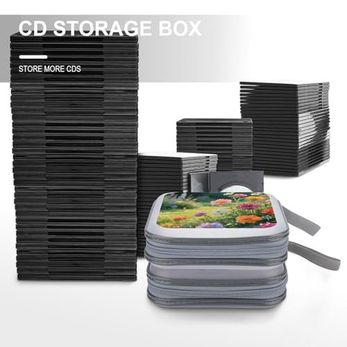 Pochette CD antichoc pour 40 DVD protège vos disques des rayures