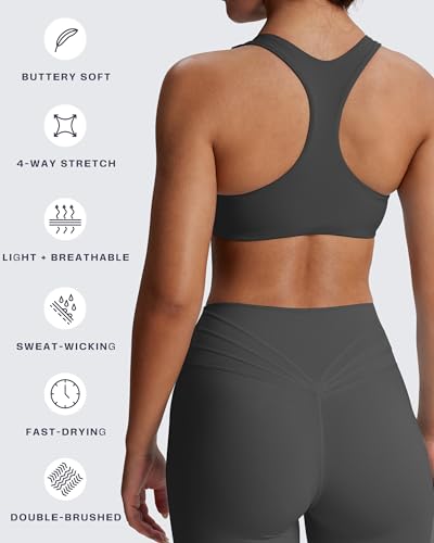 Image of Aoxjox Define Sculpt Racerback Sports Bra