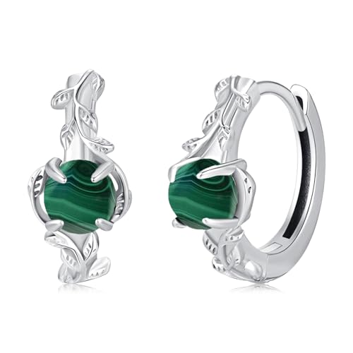 Suiknsn Moss Agate t[vCO fB[X 925X^[OVo[ ̎ CO h Vo[/[YS[h/S[h/ubNXAQ[gWG[ a ̓Mtg, S, X^[OVo[, }J