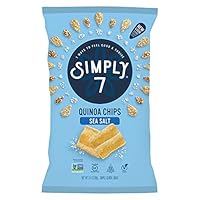 Algopix Similar Product 15 - Simply7 Gluten Free Quinoa Chips Sea