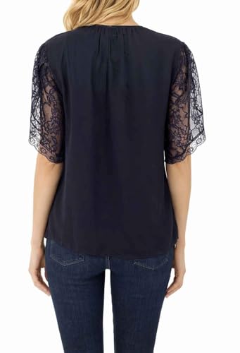 Chemisier Diesel C-Ophelia noir à manches courtes taille S