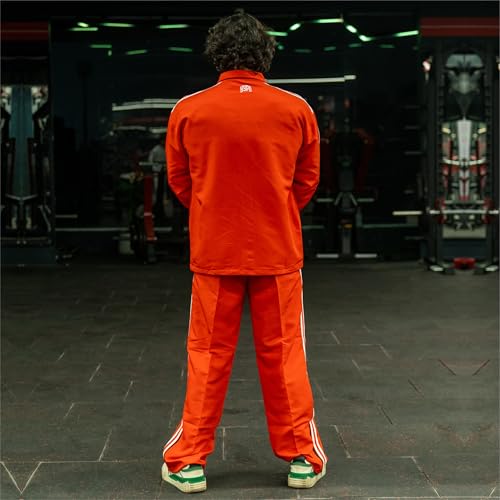 Image of HYPD Urban Track Pants for Men | Dry Fit Mesh Gym Wear | Zippered Bottom, Back Pocket | Relaxed Fit Joggers for Sports, Workout, Running & Casual Wear