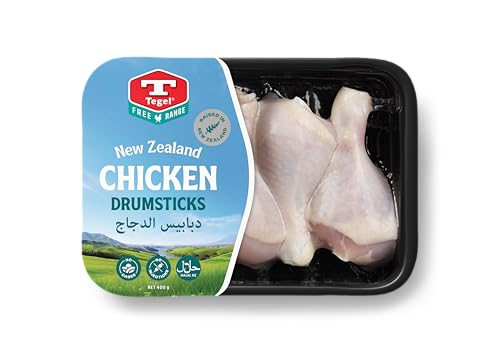 Tegel NZ Free Range Chicken Drumsticks 400g - Frozen Thawed