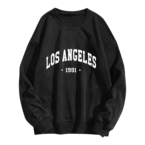 Sweat à capuche Los Angeles pour femme idéal pour un look de rentrée chill
