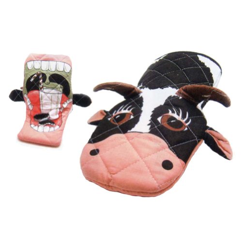 Oven Mitt Cow (One Pack)