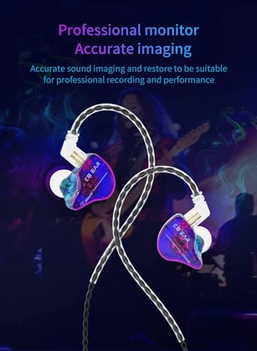 Image of KBEAR Storm USB Type C Headphones for for Samsung Galaxy s23 s22 s21 s20 Ultra Wired Earbuds in Ear Headphones, Hi Res Detachable OFC Silver-Plated Cable