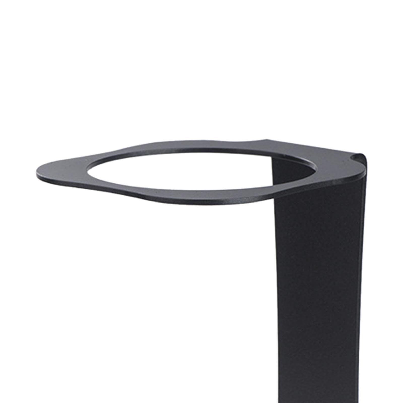 Soporte para colador de café, Base Resistente y Duradera, Negro