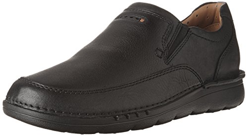 Image of CLARKS Unnature Easy Black Leather 7