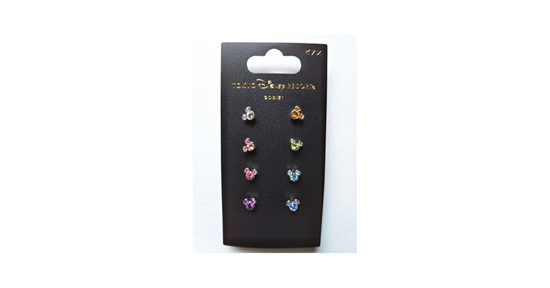 Amazon.co.jp: ディズニー ミッキー シェイプ ピアス 8セット