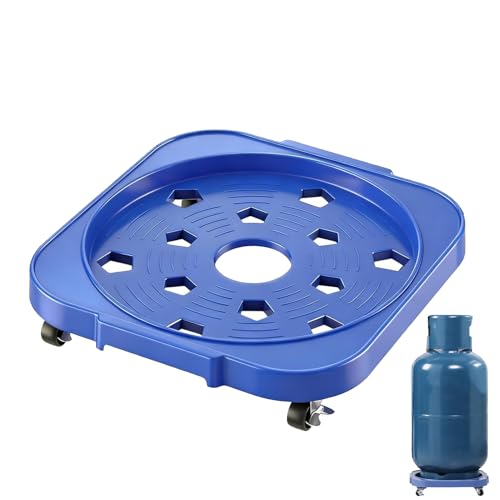 Carrito de Cubo, Soporte Giratorio de 360 Grados, con de Frenos, Base de Cubo de 5 galones, para Maceta, hogar, Interior, Dormitorio, apartamento, Cocina