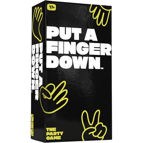 Hunch Games Put A Finger Down - Hilarious Party Card Game, Game Night, Parties, Big and Small Groups | Fun Social Icebreaker with 400 Cards for 2+ Players, Ages 17+