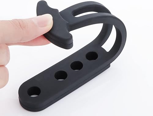 Miniatura 4 de 2 correas telescópicas para escalera de barco, 4 agujeros de montaje ajustables para escalera de 2 escalones y 4 escalones (L)