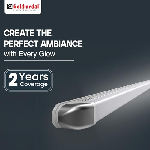 Image of Goldmedal Speedo 36W LED Batten for Living Room, Bedroom & Kitchen | 3600 Lumens Light Output | Energy Efficient Tubelight for Home | Aluminium housing | Cool Daylight (6500K)