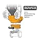 Spider Tool Holster - Pro Tool Tether - Heavy Duty Bungee Cord Carabiner Lanyard for use with Spider Pro Tool Holster – Fall Protection and Safety – Dropped Object Prevention - ANSI/ISEA 121-2018