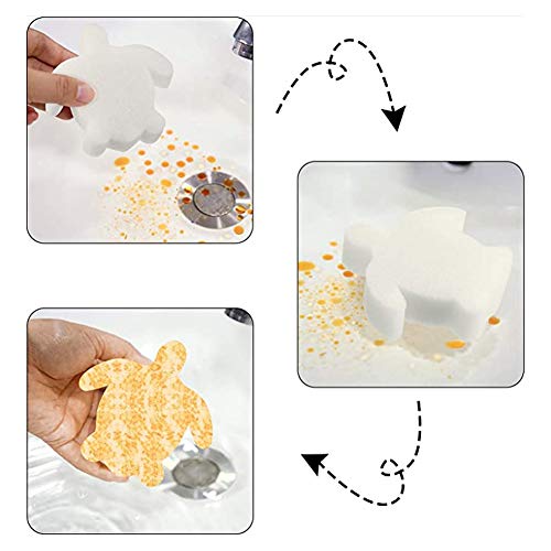 Limpador de lodo de escória Esponja prática de absorção de óleo, absorvedor de óleo 10 PCS, piscina