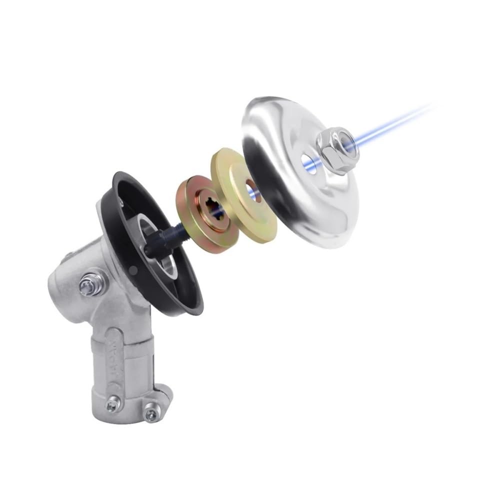 26mm/28mm 7/9 Dientes Caja de Cambios Cabezal de Engranaje desbrozadora Hierba reemplazar pomo de Palanca de Cambios Piezas de cortacésped Herramienta de jardinería(28mm 9t)