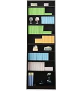 Amazon｜JKプラン 文庫本本棚 幅60 スリム (本棚革命) 棚板が1cmピッチ