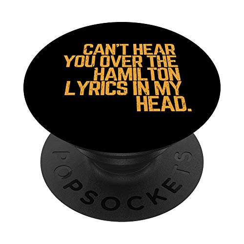 Vintage Historic Hamilton Quote PopSockets PopGrip: Swappable Grip for Phones & Tablets
