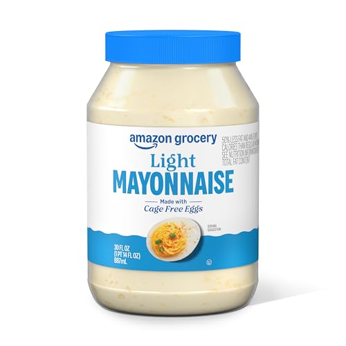 Image of Amazon Grocery, Light Mayonnaise, 30 Fl Oz