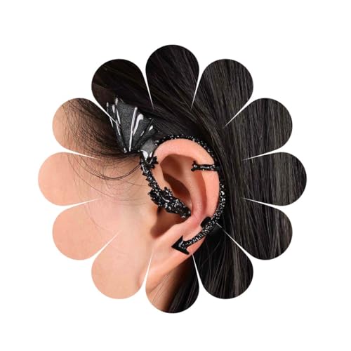 Xduargs Boho Drago Orecchio Polsino Orecchini Vintage Drago