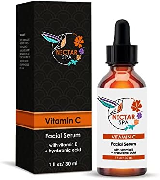 Sérum Facial Vitamina C Com Ácido Hialurônico E - 30Ml