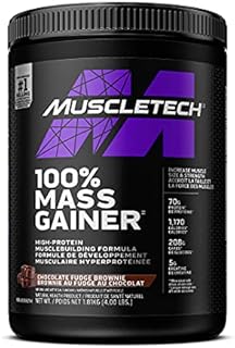 Mass Gainer, MuscleTech 100% Mass Gainer Protein Powder, Protein Powder for Muscle Gain