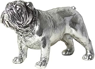 Prodbuy Vintage SIlver Coloured British Bulldog Ornament