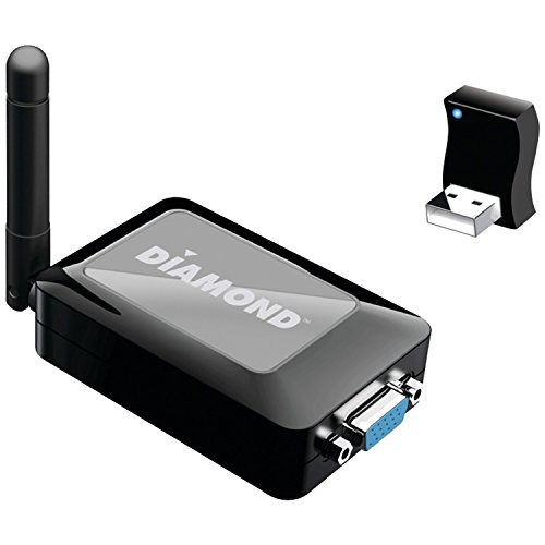 Diamond Multimedia WPCTVPRO 1080p VStream Wireless USB PC to TV Adapter for Win8.1, Win8, Win7, Win Vista, WinXP, MAC OS and Android 5.0 and Higher