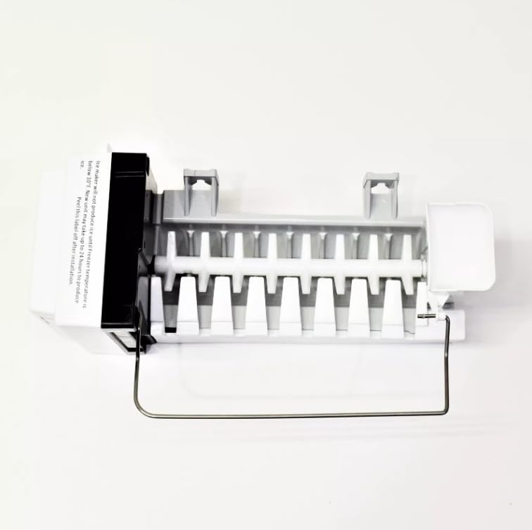 Refrigerator Ice Maker Assembly Replacement for Maytag MFI2269FRE00 MFI2269FRH00 MFI2269FRZ00 MFI2570FEE00 MFI2570FEH00 MFI2570FEZ00 MFI2269DRE00 MFI2269DRE01 MFI2269DRH00 MFI2269DRH01 MFI2269DRM00